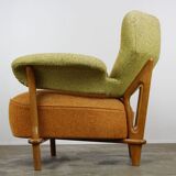 F109 lounge furniture with armchair and matching sofa by Theo Ruth for Artifort, 1950