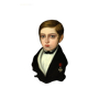 Portrait d'enfant, 1840, Öl auf Leinwand, Gerahmt