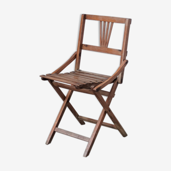 Vintage english folding chair
