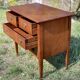 Small vintage 1970s chest of drawers with 4 drawers.
