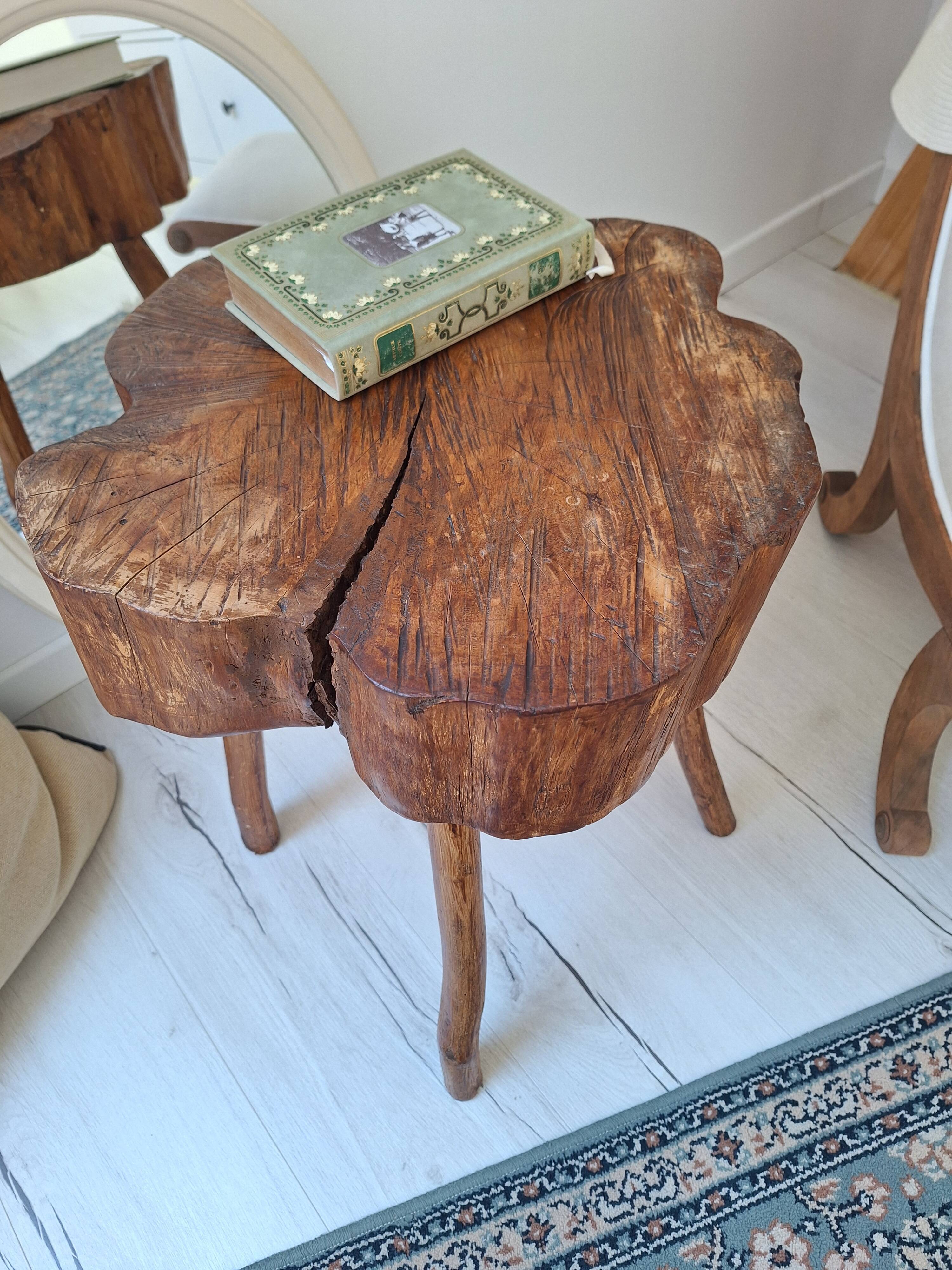 Coffee table, side table, brutalist end table.