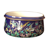 Planter signed Longwy late 19th