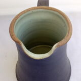 Flared stoneware pitcher