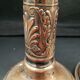 Couple of copper candlestick empire style
