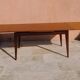 Table teck 2 rallonges vintage