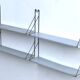 Vintage metal wall shelf wall rack minimalistic 1960’s