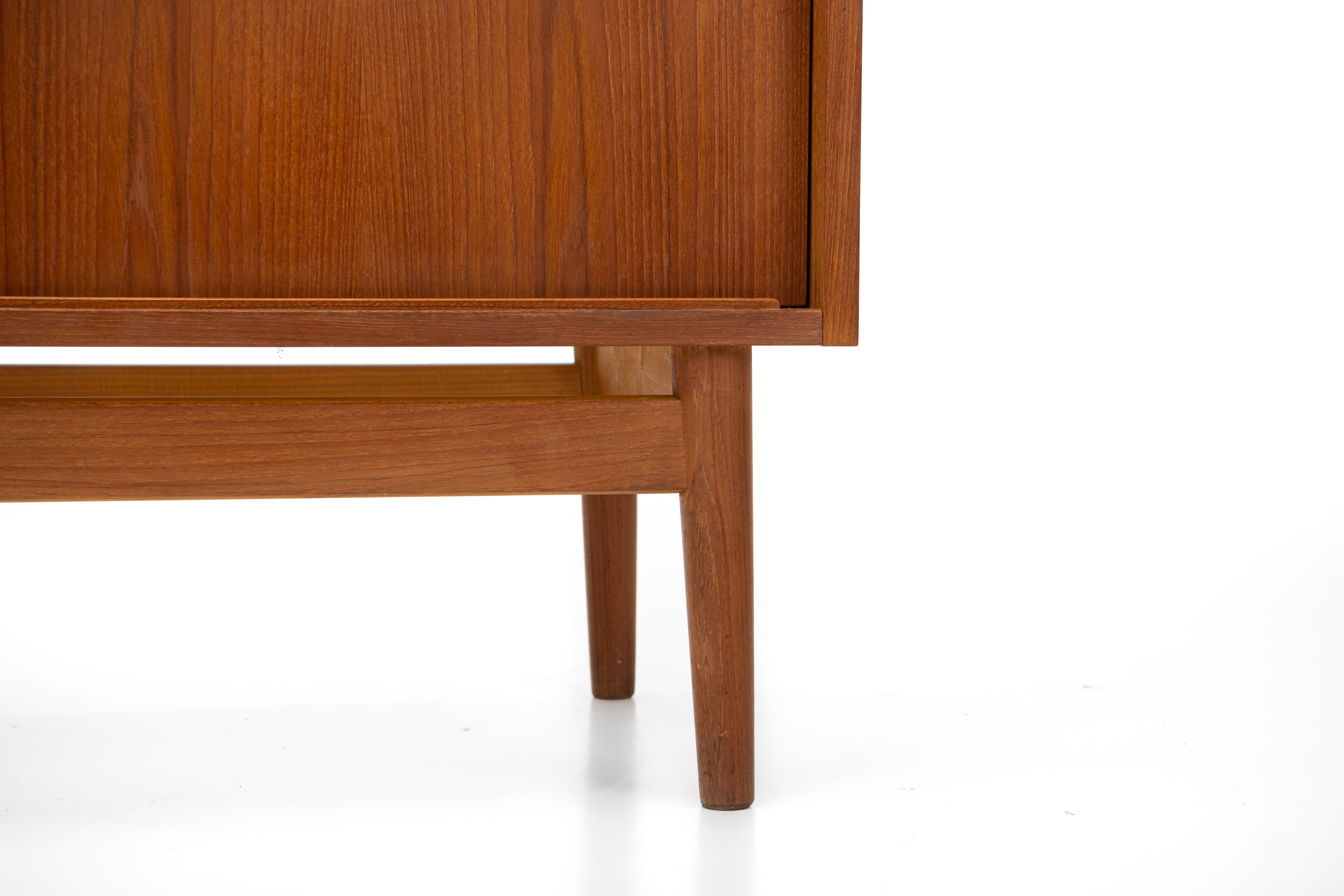 Bookcase secretary by Johannes Sorth for Nexø Møbelfabrik Bornholm, Denmark 1960s