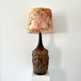 Table lamp by Judi Kunst, denmark, brutalist studio ceramic, 1960s