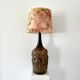 Lampe de table par Judi Kunst, Danemark, céramique de studio brutaliste, années 1960.