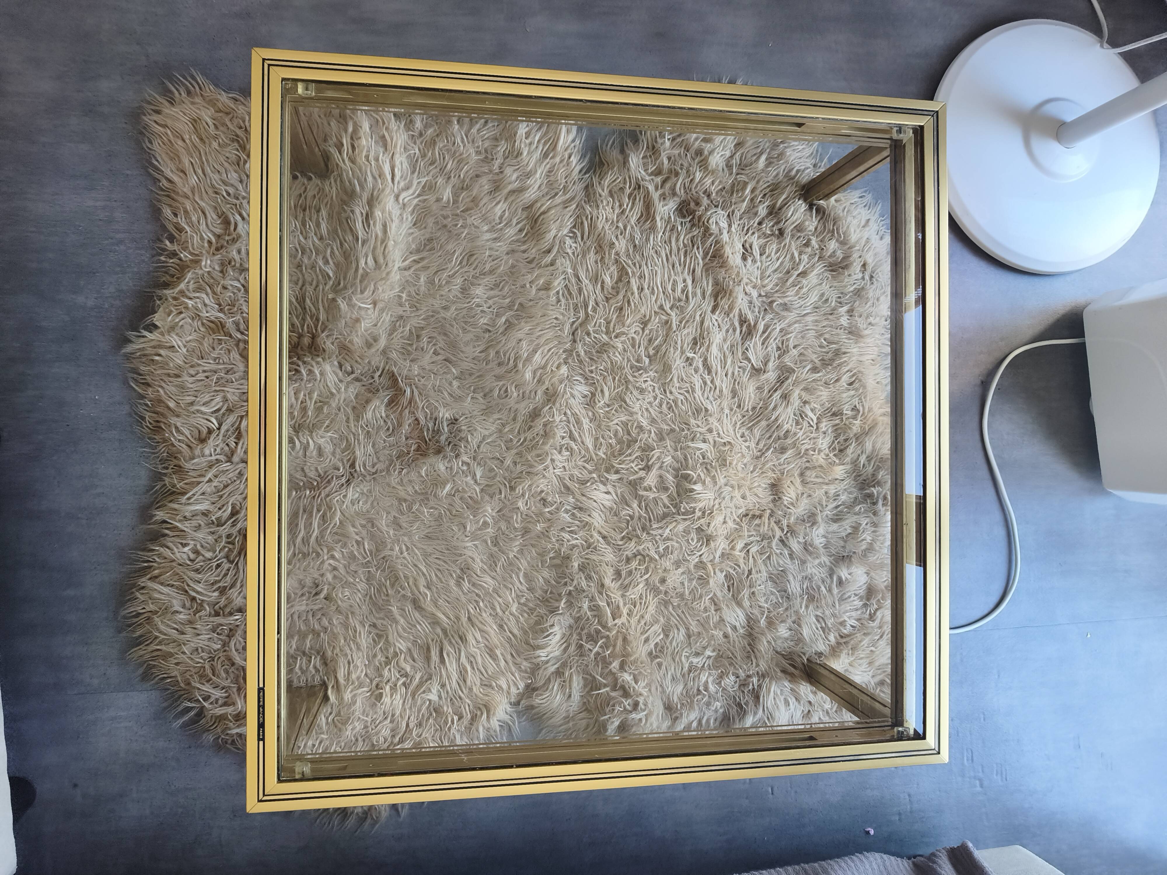 Table basse pierre vandel