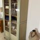 Glass-glazed Parisian wardrobe 1950