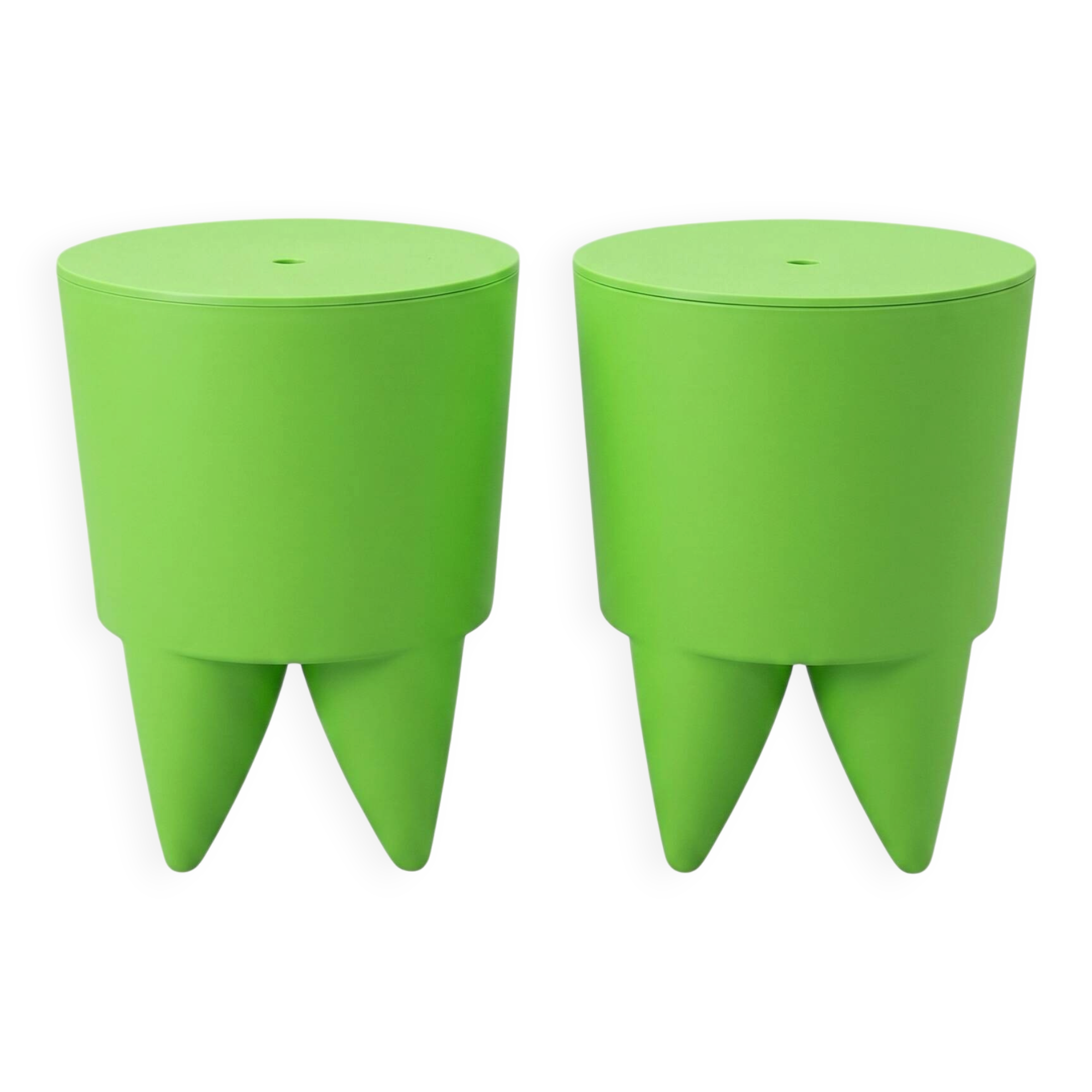 Set of 2 Stools / Chests "Bubu" - Philippe Starck (XO)