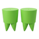 Set of 2 Stools / Chests "Bubu" - Philippe Starck (XO)