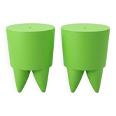 Set of 2 Stools / Chests "Bubu" - Philippe Starck (XO)