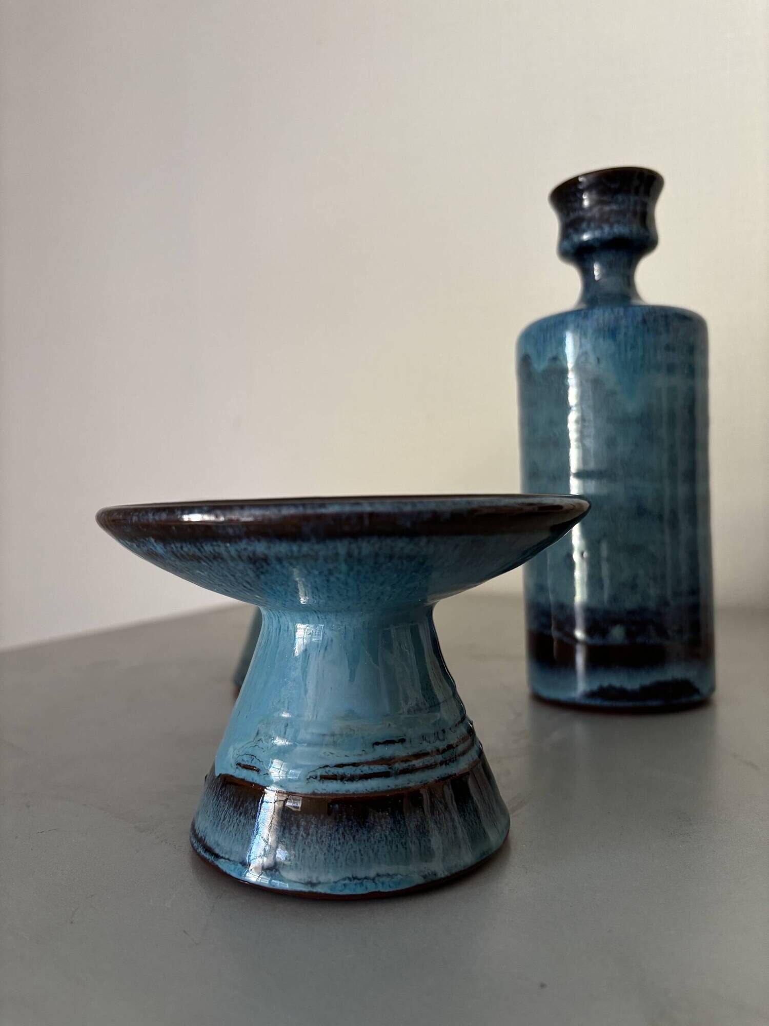 Scandinavian ceramics from the 1950s signed on the base.