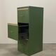 Metal filing cabinet with 3 drawers, 1970s.