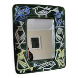 Lisa Larson Harlequin Series Ceramic Mirror