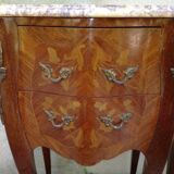 Pair of Louis XV bedside numbered