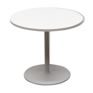 Table ronde plateau bois