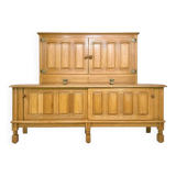 Model Mathias Sideboard in Oak by Guillerme et Chambron