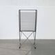Vintage German lounge chair Kreuzschwinger by Till Behrens for Meyer Stahlmöbel, 1980s.