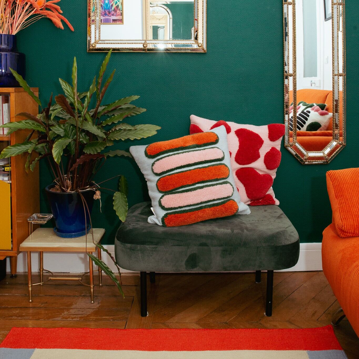 Handmade Cushion Cover Genius Lightning 45 x 45 cm