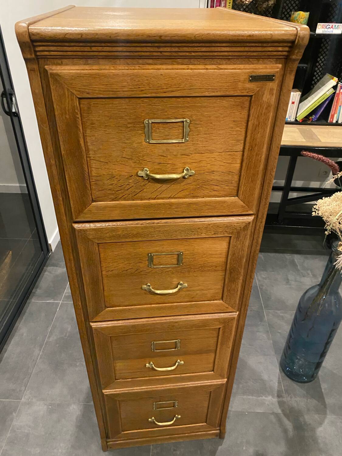 Wooden drawer filing cabinets