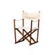 Mogens Koch MK-16 Folding Chair in Teak Wood with Canvas for Rud Rasmussen