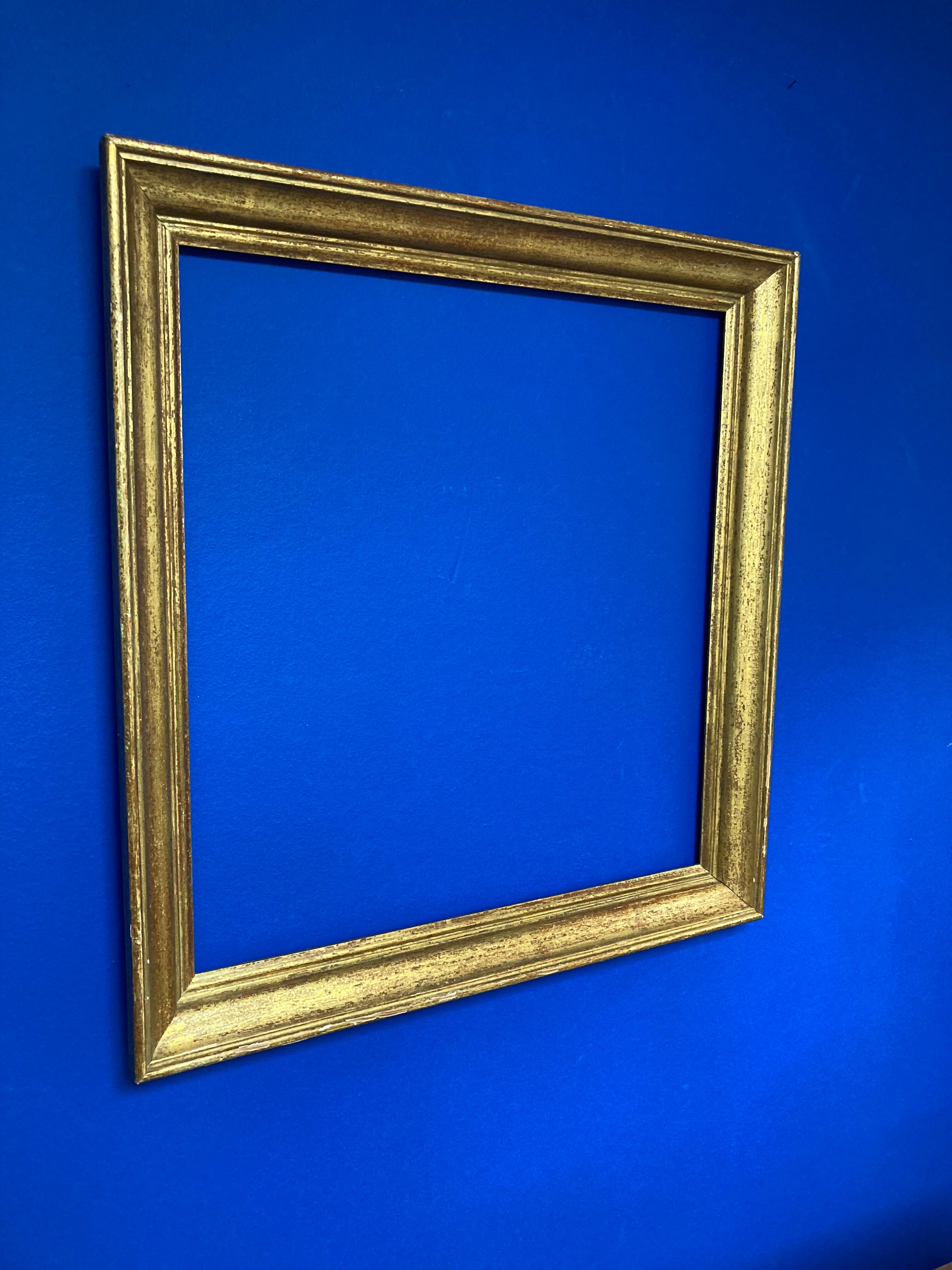Golden vintage frame