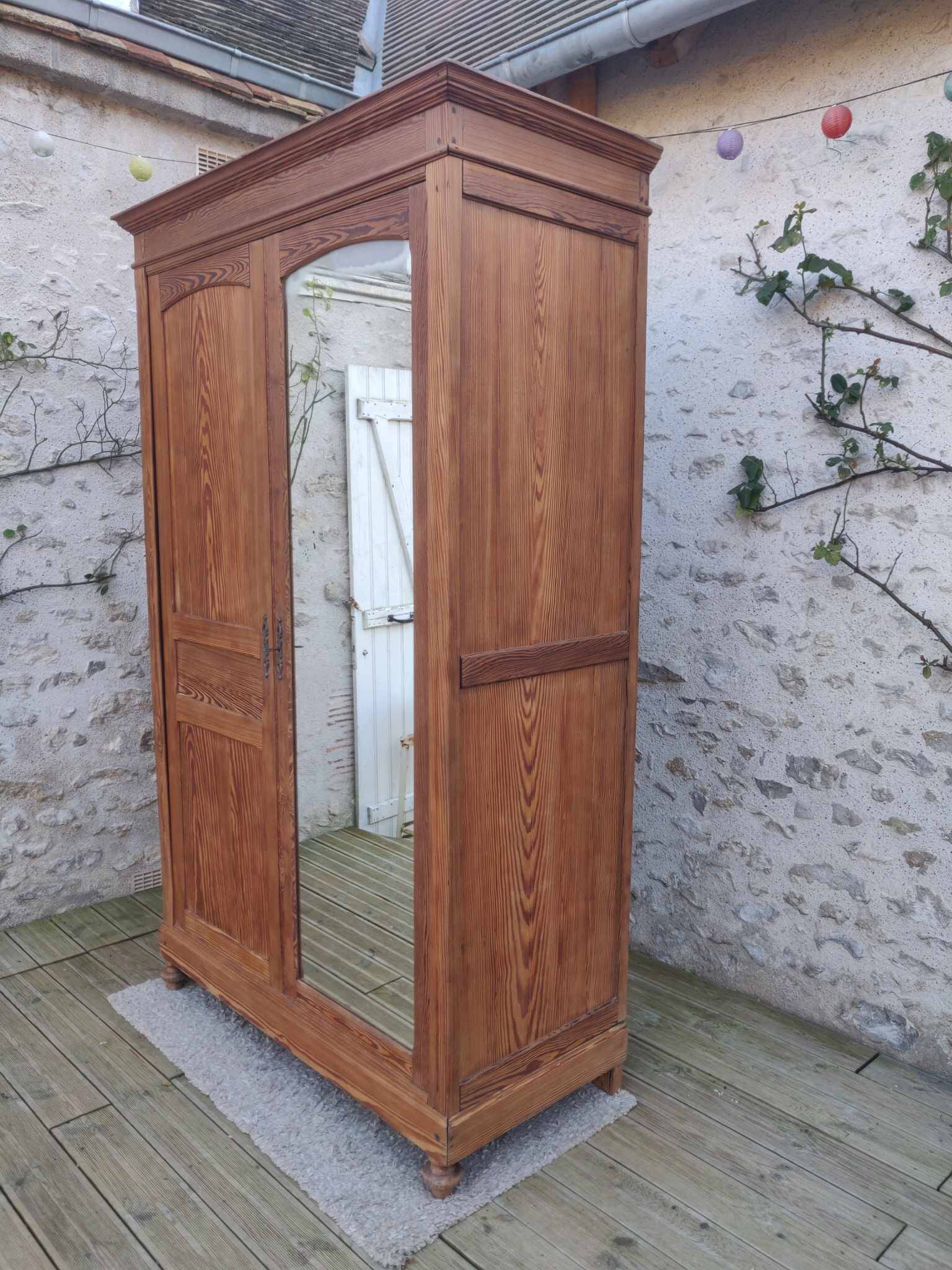 Old removable wardrobe