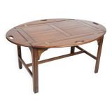 Butler Table Made In Mahogany, Danish Design From 1960s