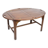 Table de majordome en acajou, Danemark années 1960