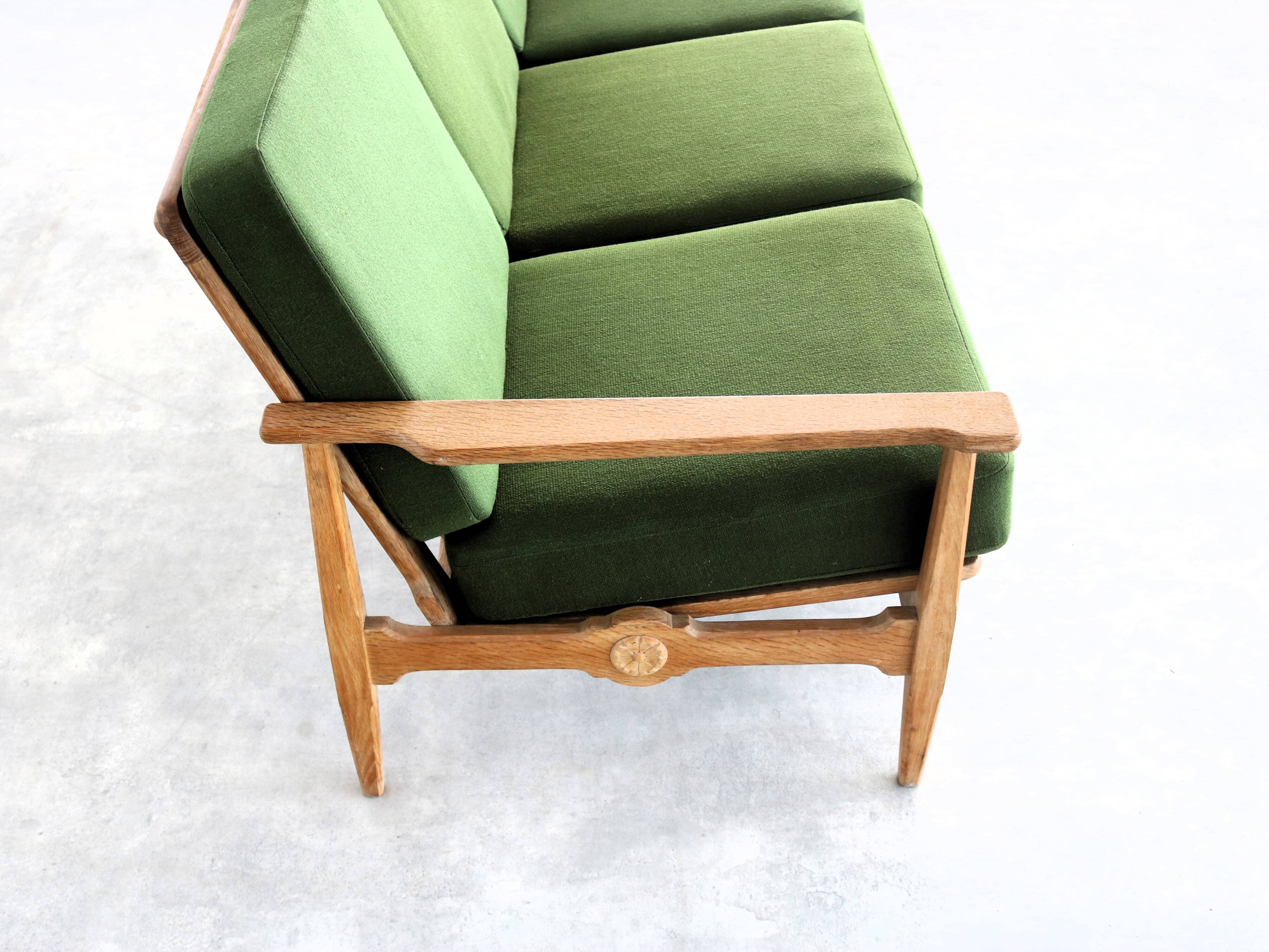 brutalist sofa | couch | 1960s | oak | Danish