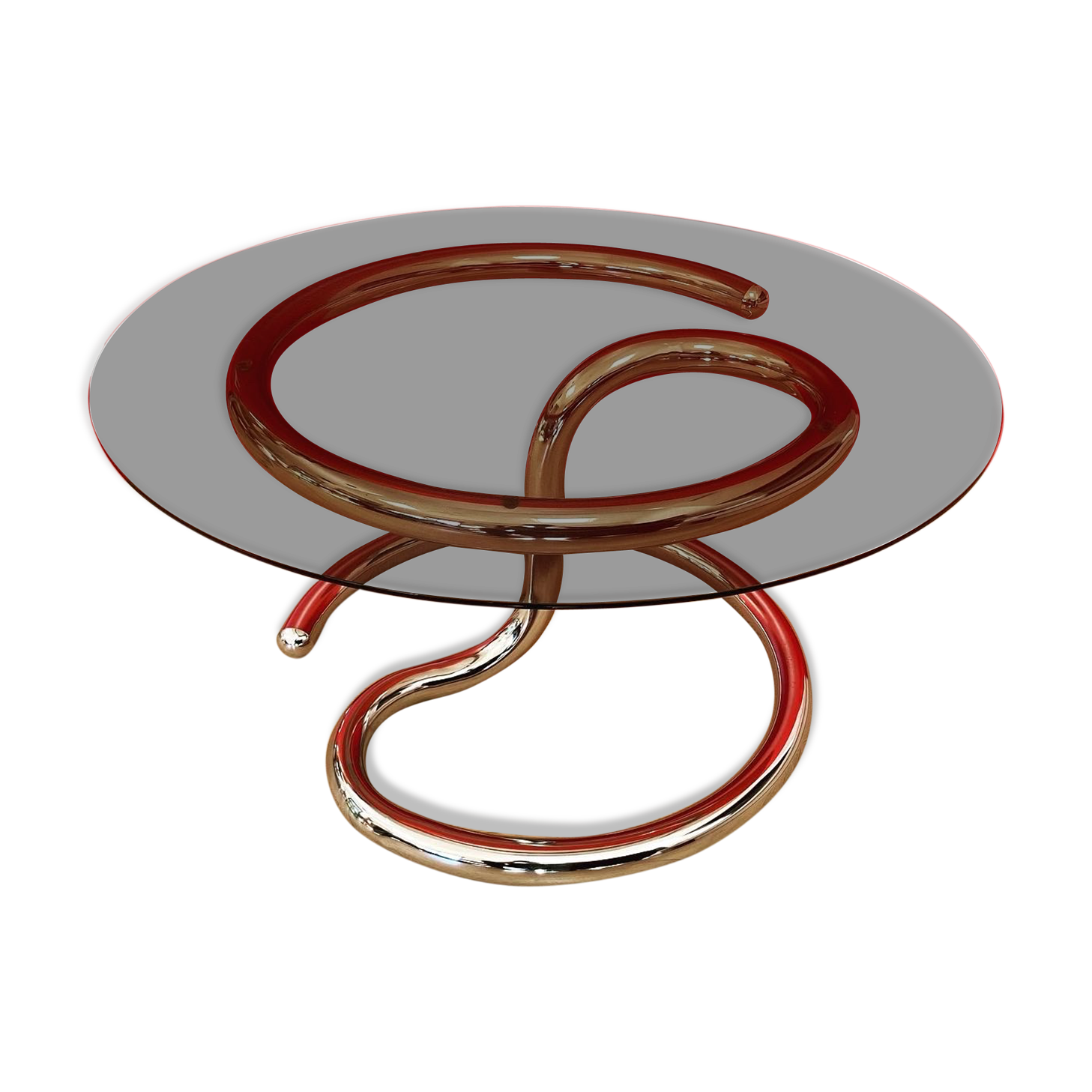 Paul Tuttle's "Anaconda" coffee table for Srtssle. 1971