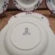 Set of 5 old hollow plates in gien earthenware model "lorraine"