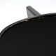 Black wooden Shoggi meditation stool by Alain Gaubert, 1980s vintage