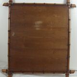 bamboo mirror 75 x 84 cm