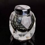 Faceted Sommerso lighter by Seguso, Murano, Italy, 1970s