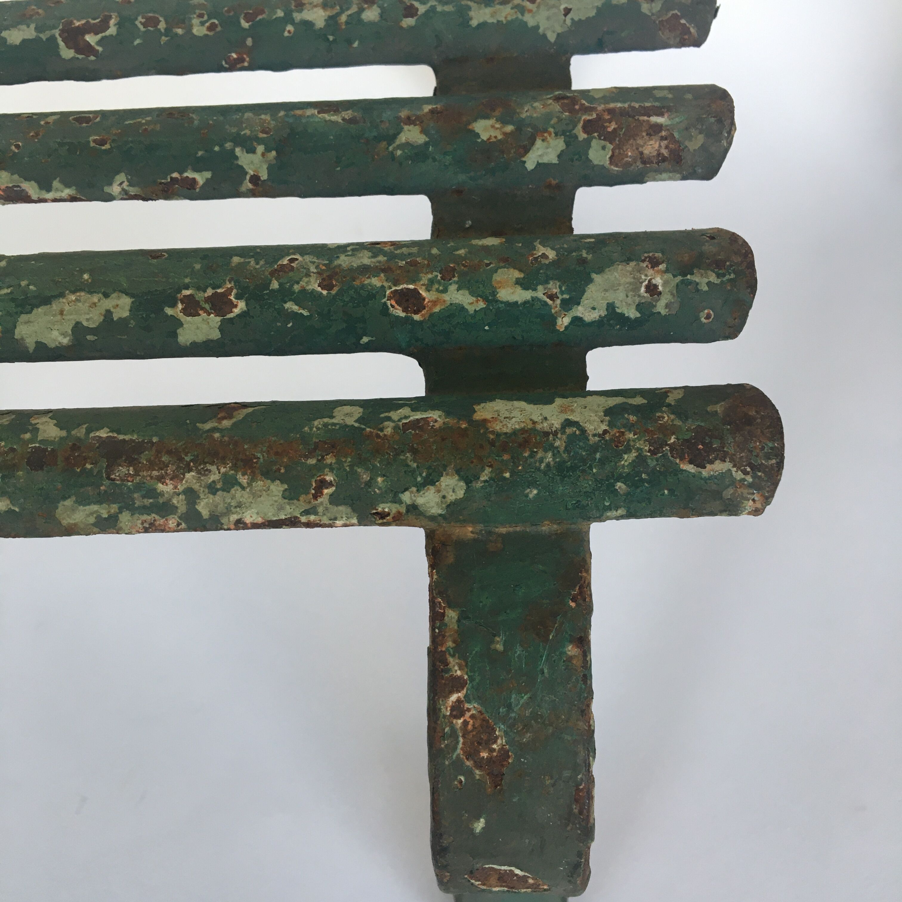 Wrought iron plant door