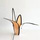 Large vintage PopArt zipped lamp. Italy, 1980s.