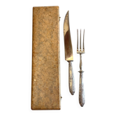 Silver-plated cutlery set with Minerva helmet, Paris