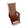 Transat ou chaise de repos de pont de bateau