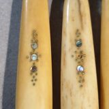 Ivory handle knives xixth