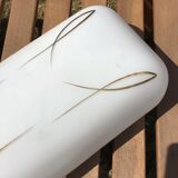 Vintage opaline wall lamp