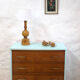 Commode bleue