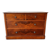 19th-century mahogany chest of drawers