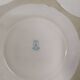 Lot de 6 assiettes plate Arcopal Véronica Myosotis fleur bleu vintage
