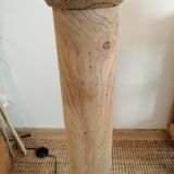 Vintage wooden floor lamp revisited