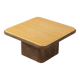 1960s Travertine coffee table, de Sede DS-3011