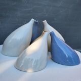 Series 6 leaning vases Botero
